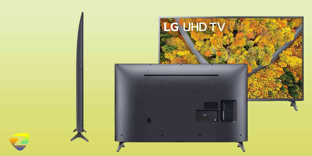 طراحی تلویزیون ال جی UP7550