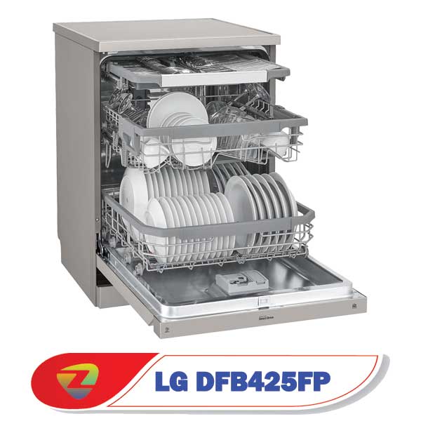 ماشین ظرفشویی ال جی 425 ظرفیت 14 نفره DFB425FP