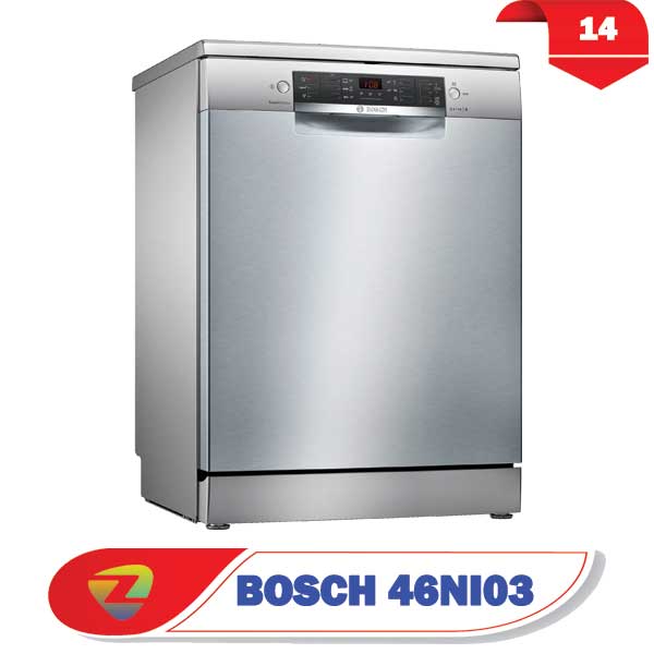 ماشین ظرفشویی بوش 46NI03 سری 4 ظرفیت 14 نفره SMS46NI03E