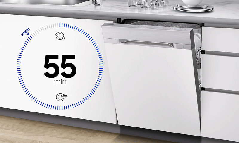 شستشوی سریع در ظرفشویی سامسونگ X80AJ