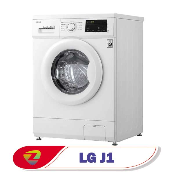 ماشین لباسشویی ال جی J1 ظرفیت 8 کیلو WJ1408NTP