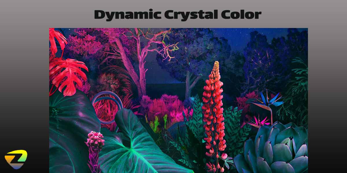 فناوری Dynamic Crystal Color در SAMSUNG TV BU8100