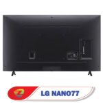 پشت تلویزیون ال جی نانو77