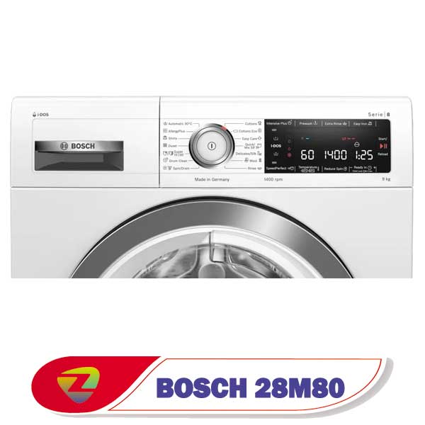 ماشین لباسشویی بوش 28K90 ظرفیت 9 کیلو WAV28K90ME