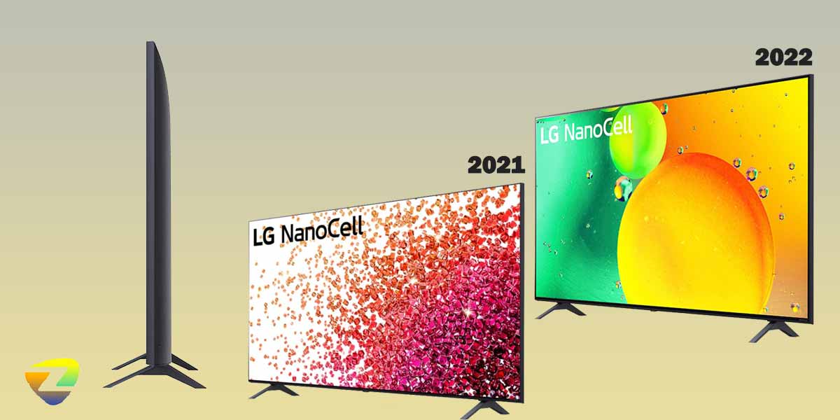 طراحی زیبا و مدرن تلویزیون ال جی NANO75