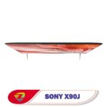 نمای بالا از تلویزیون سونی X90J مدل 2021