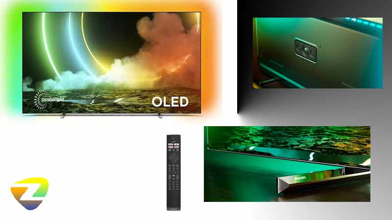 طراحی زببا و شیک تلویزیون فیلیپس OLED706