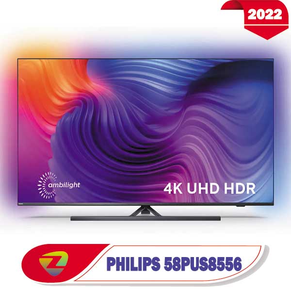 تلویزیون فیلیپس 8556 سایز 58 مدل PUS8556