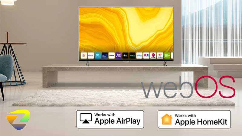 امکانات و توانایی های هوشمند با سیستم عامل WebOS تلویزیون کیوند سری 9