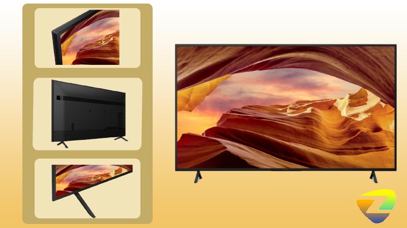 طراحی زیبای تلویزیون X77L سونی