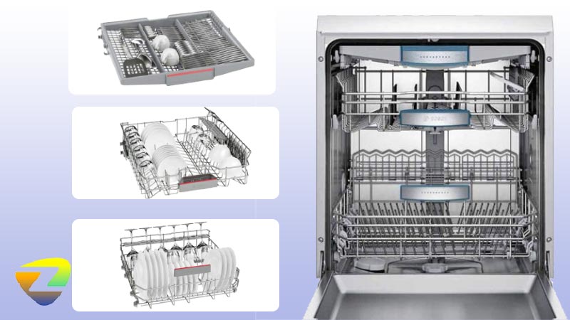 طراحی ماشین ظرفشویی بوش 46NW01B