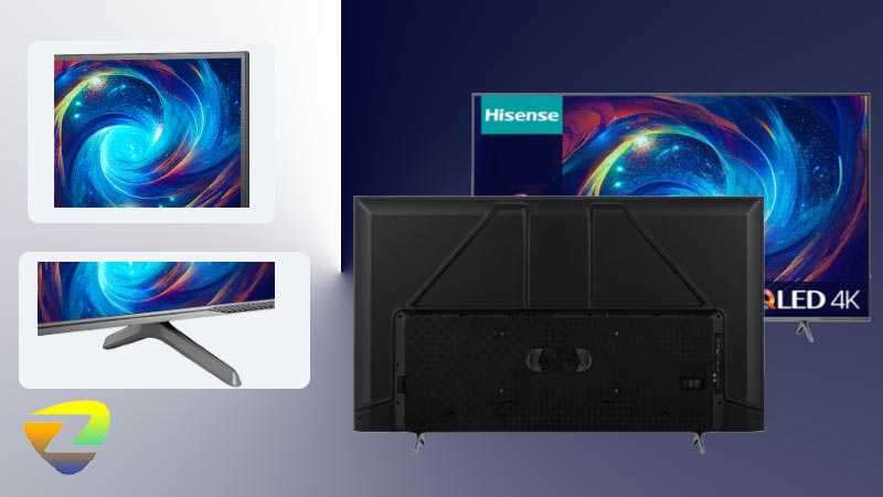 طراحی تلویزیون هایسنس e7k پرو 