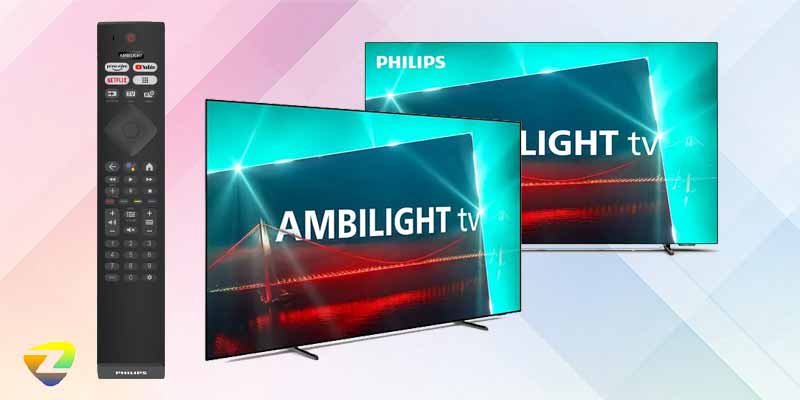 طراحی تلویزیون فیلیپس OLED718