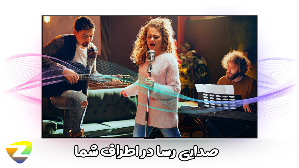 کیفیت صدای تلویزیون 65 اینچ ال جی QNED70A